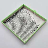 Metallic Steine Silber