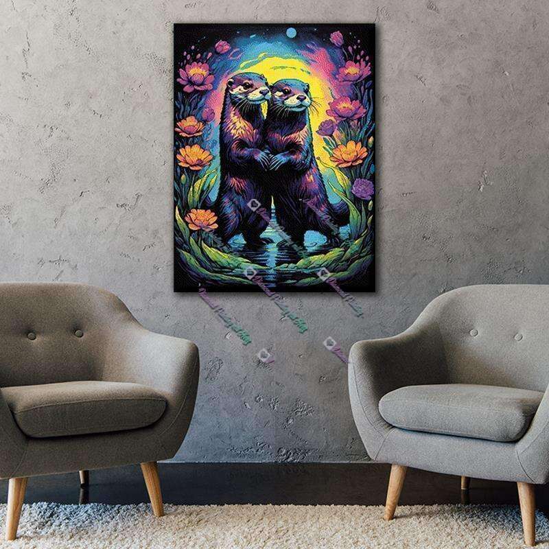 Otterpärchen