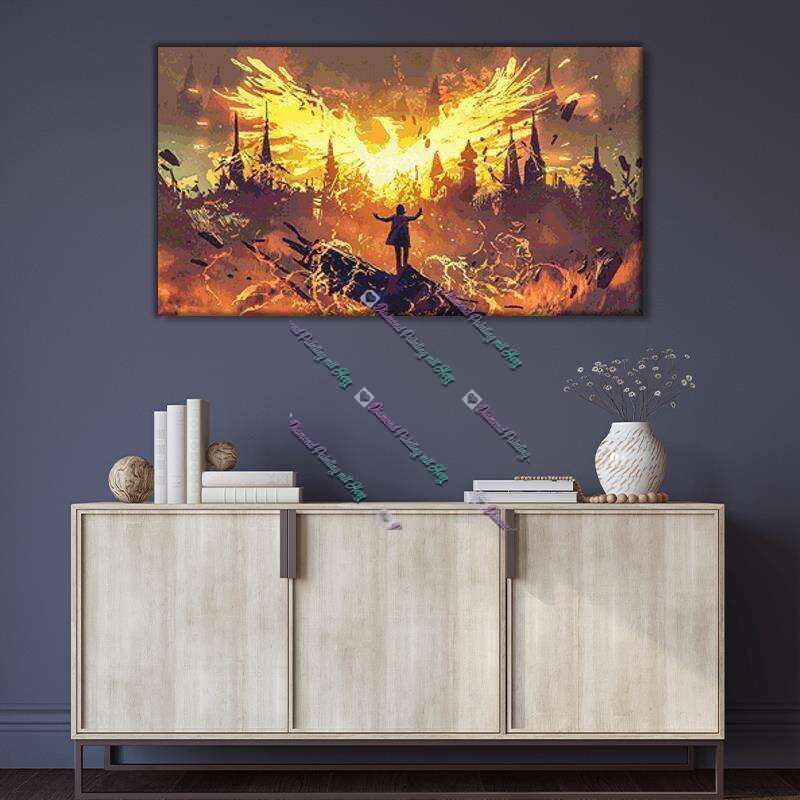 Phönix in Flammen