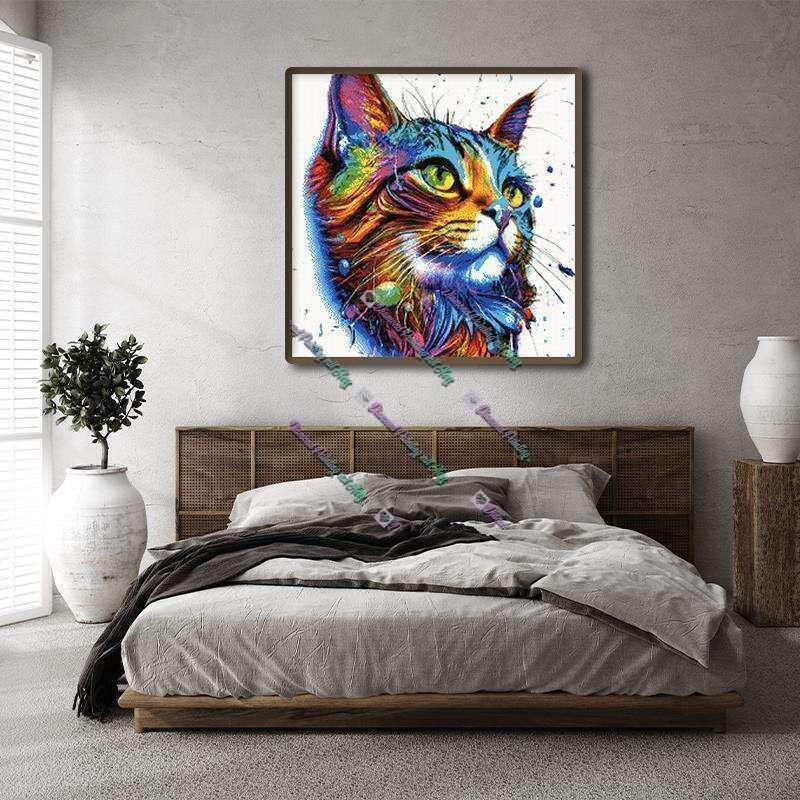 Portrait einer Katze