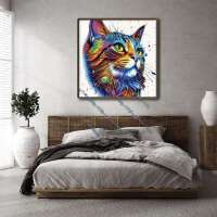 Portrait einer Katze