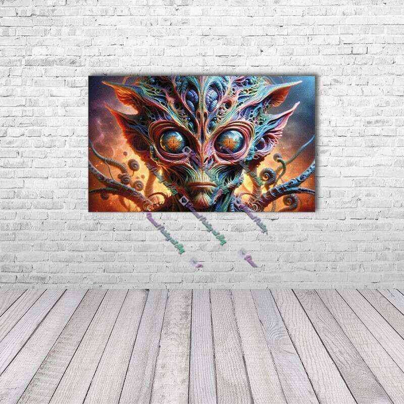 Rainbow Alien