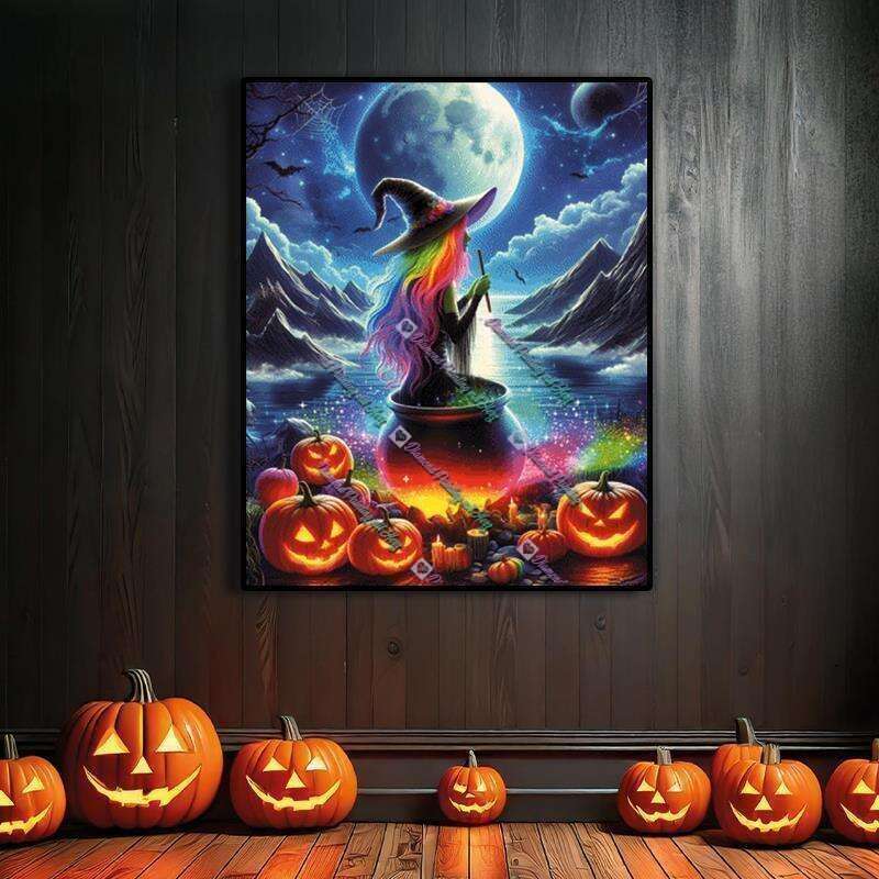Rainbow witch