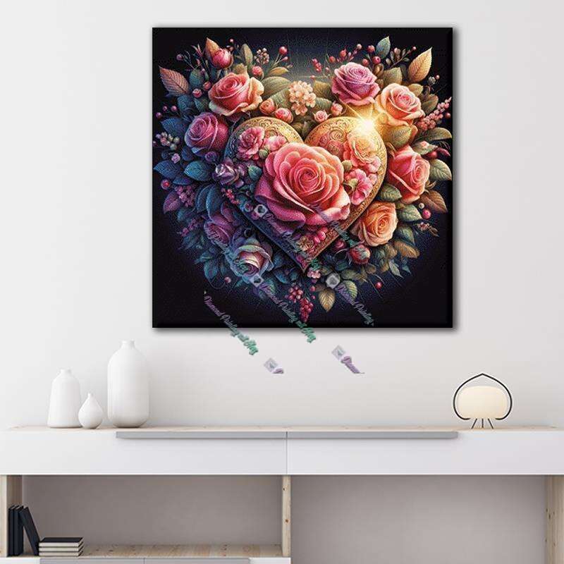 Rosenherzboquet