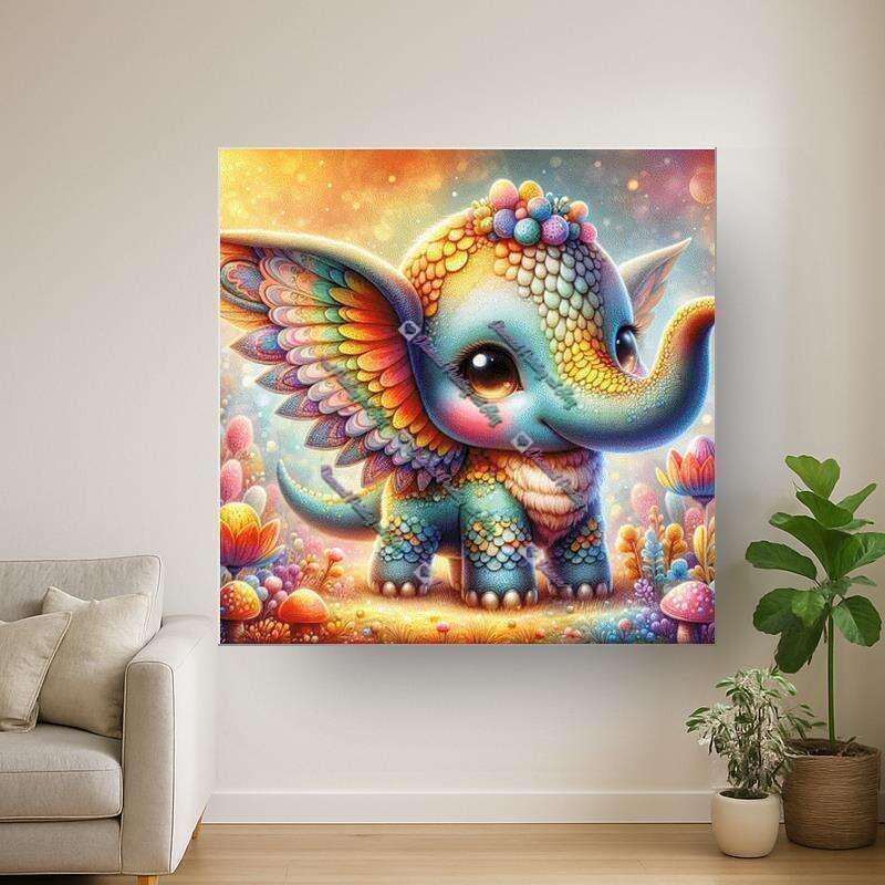 Fantasievoller Elefant-CP