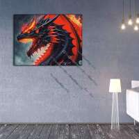 Roter Drache