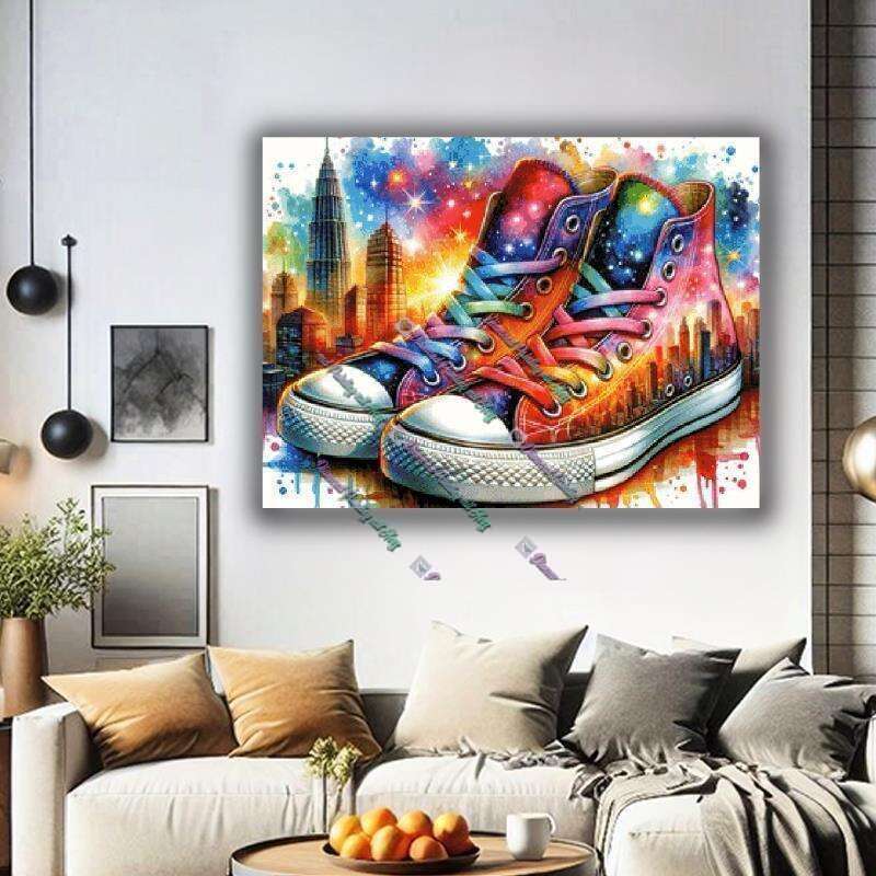 Schuhe die die Welt bedeuten