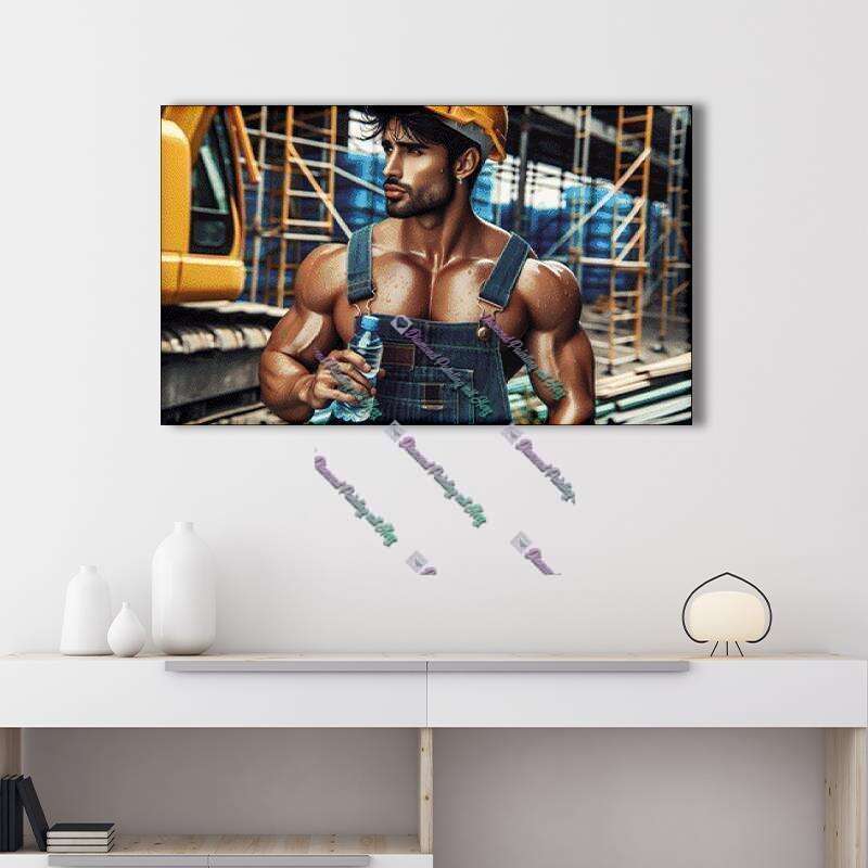 Sexy man at Work