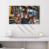 Sexy man at Work