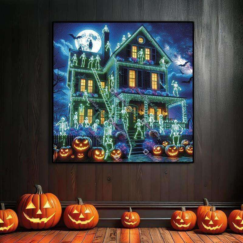 Skeleton Haunted House NL