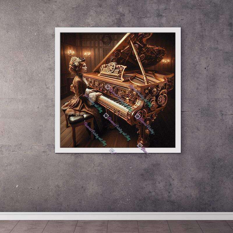 Steampunk Pianistin