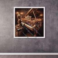 Steampunk Pianistin