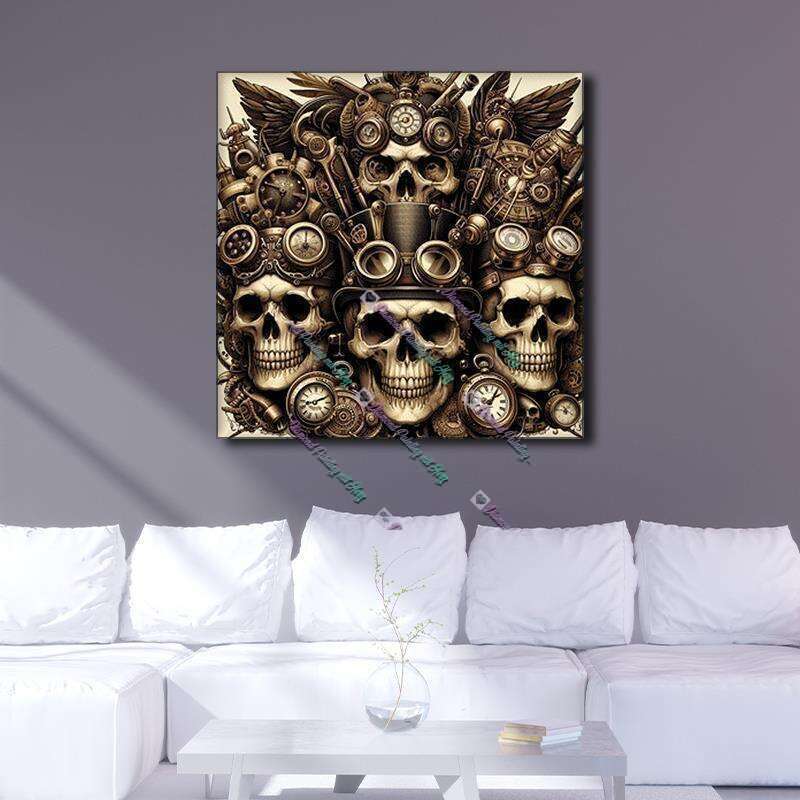 Steampunk Skulls