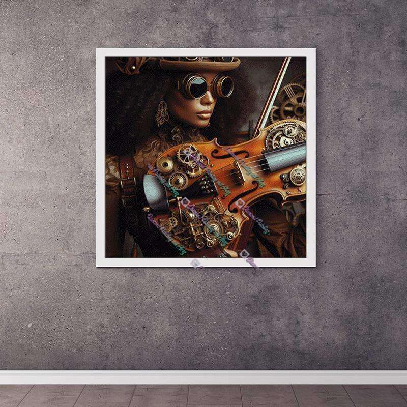 Steampunk Violinistin