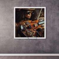 Steampunk Violinistin