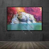 Wasserfall bunt