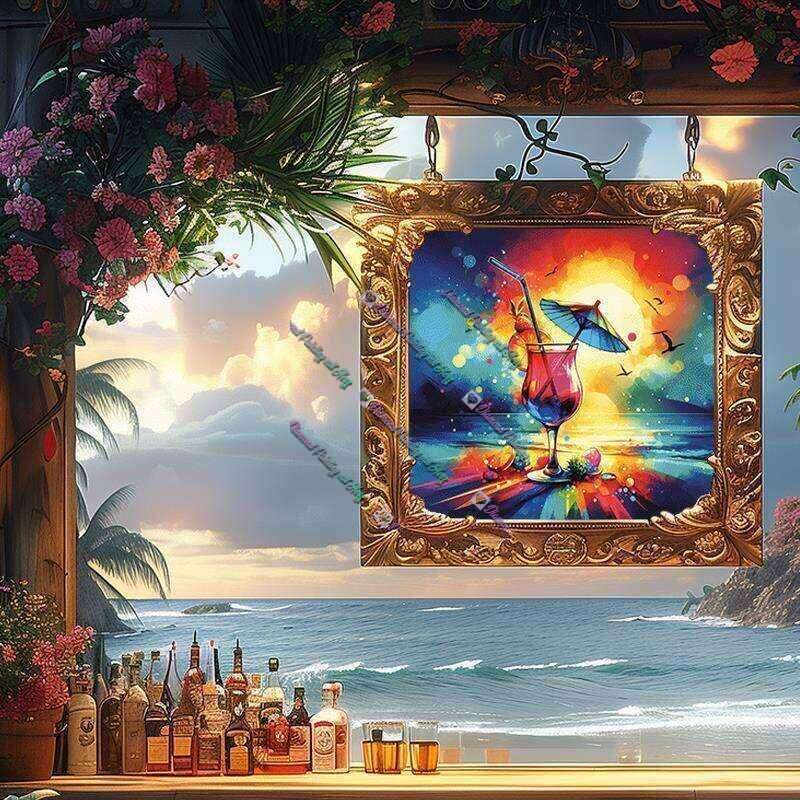 Watercolor Cocktail