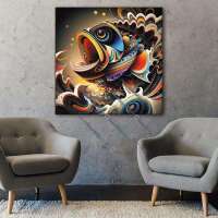 abstrakter Fisch
