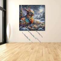 bunter Walddrache