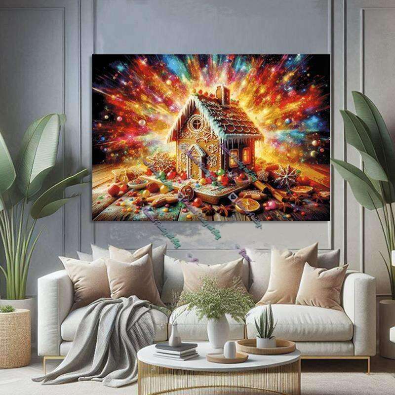 die Supernova des Lebkuchenhäuschens