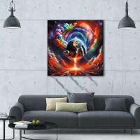 die Welt in einer Hand