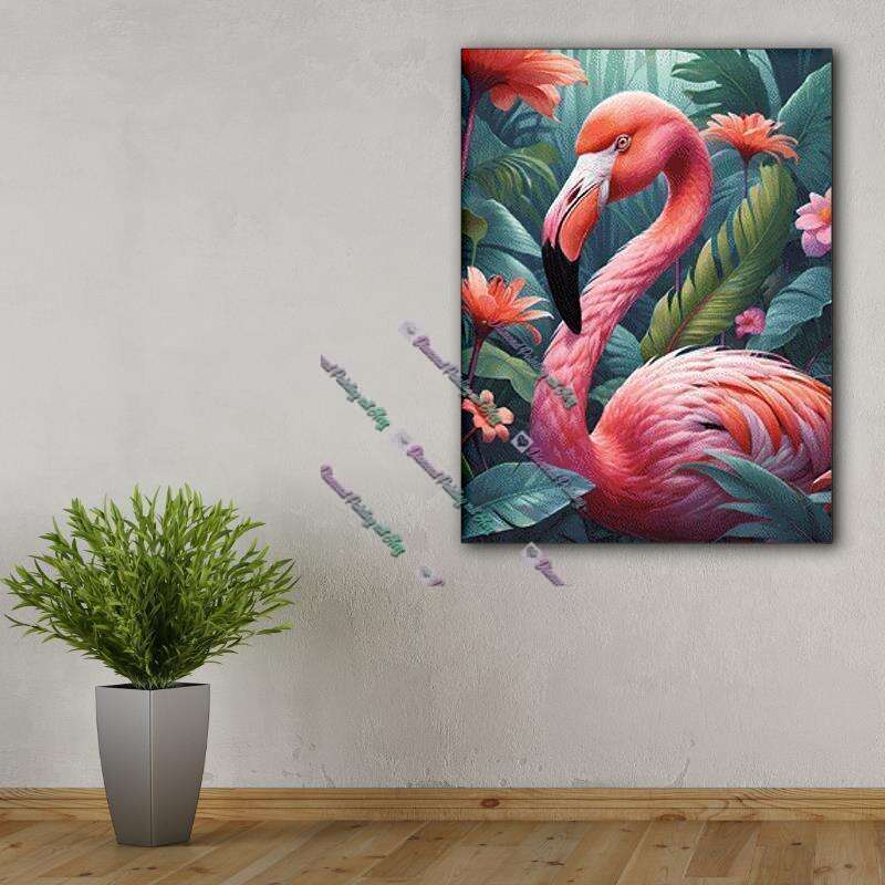 eleganter Flamingo