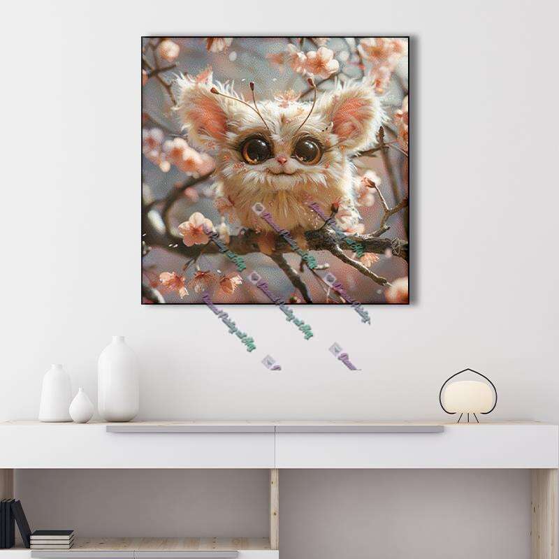 flauschiges Wesen