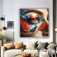im Auge des Wolfes