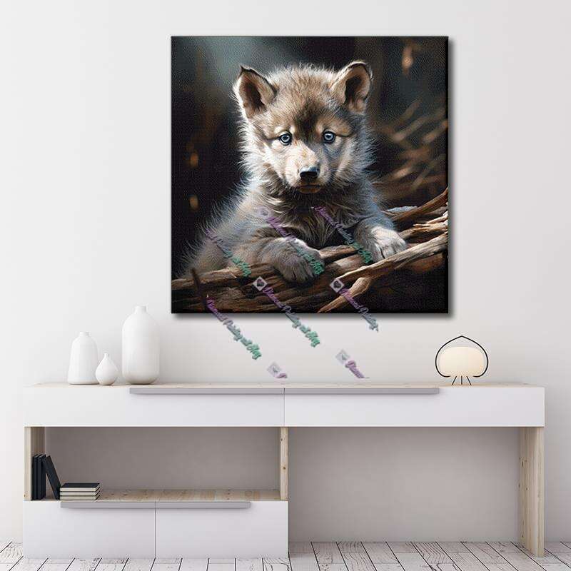 junger Wolf