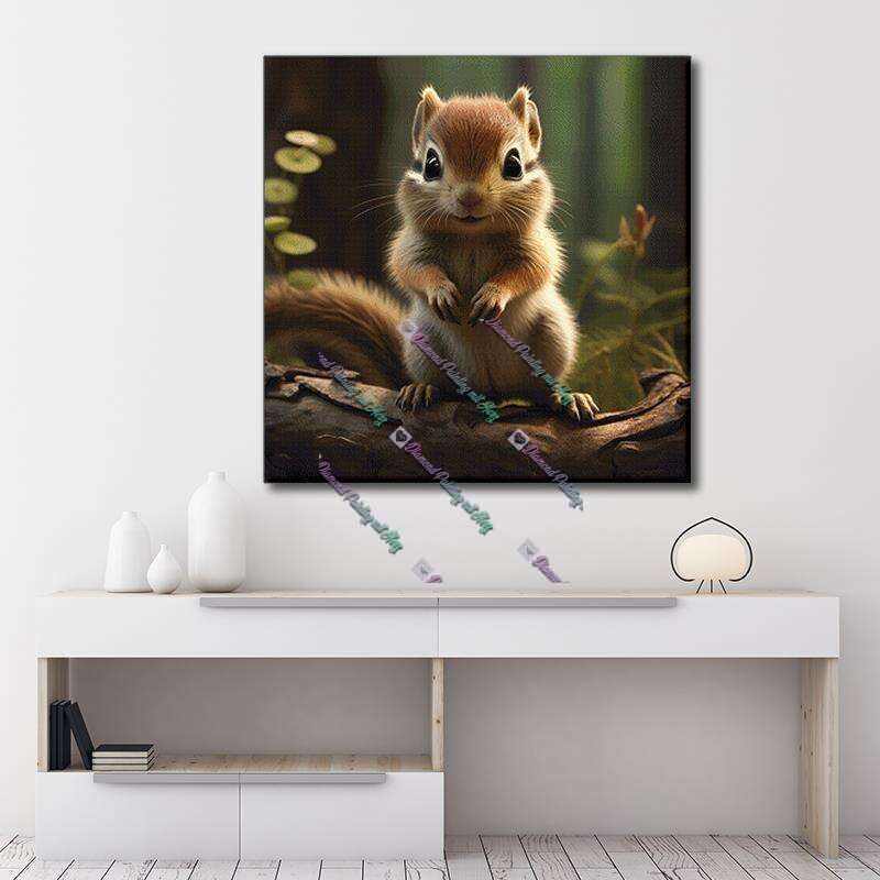 junges Streifenhörnchen