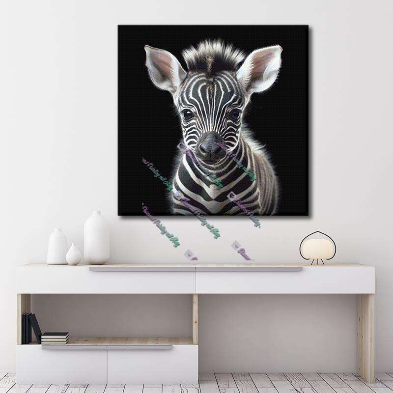 junges Zebra