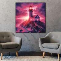 pink lighthouse