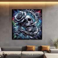 silberner Rosentotenkopf