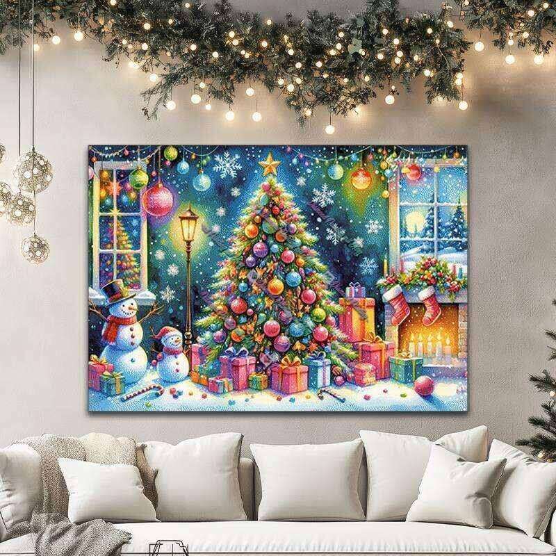 verdrehter Weihnachtsblick