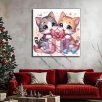 weihnachtliche Katzenfreude