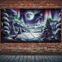 weihnachtliche Polarlichter