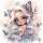 Austausch AB (Eckig) Butterfly Girl