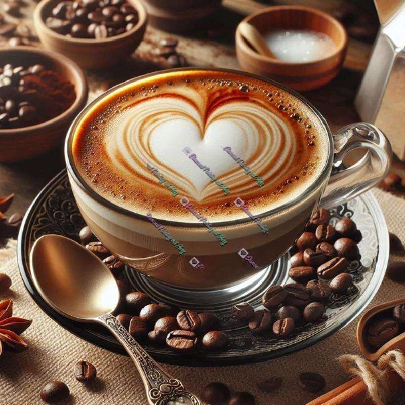 Austausch AB (Eckig) Coffee with Heart