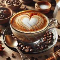 Austausch AB (Eckig) Coffee with Heart
