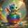 Austausch AB (Eckig) Rainbow Dragon Baby