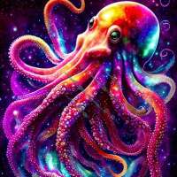 Austausch AB (Eckig) Rainbow Octopus