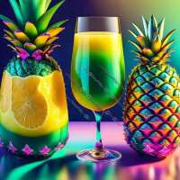 Austausch FD (Eckig) Pineapple Juice