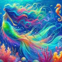 Austausch FD (Eckig) Rainbow Mermaid