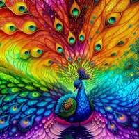 Austausch FD (Eckig) Rainbow Peacock