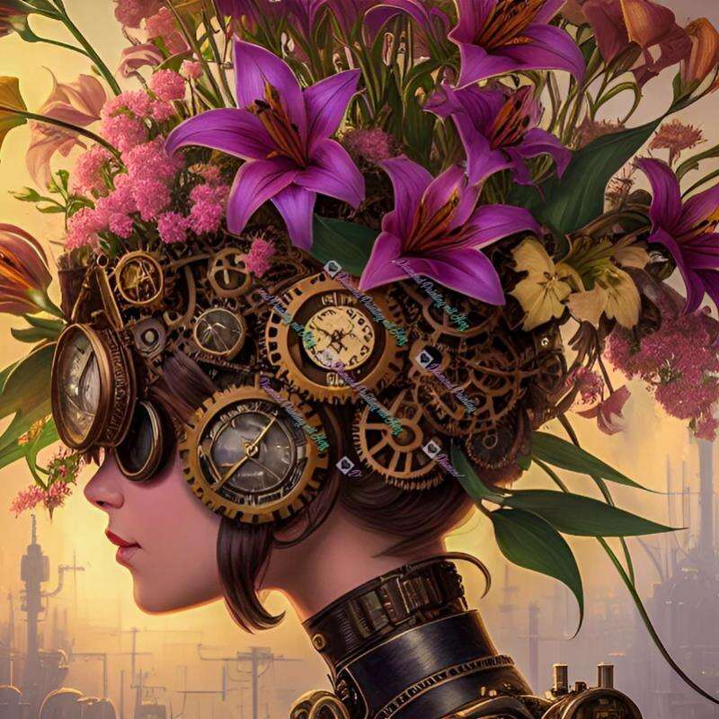 Austausch FD (Eckig) Steamlady Flower