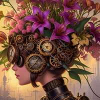 Austausch FD (Eckig) Steamlady Flower