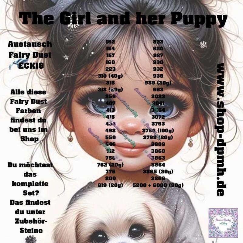 Austausch FD (Eckig) The Girl and her Puppy