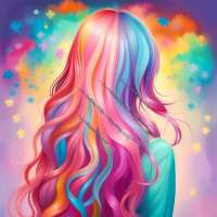 Austausch FD (Eckig) pastell hair