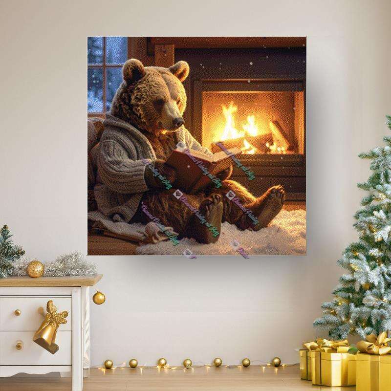 Bär im Kaminzimmer (Fairy Dust)