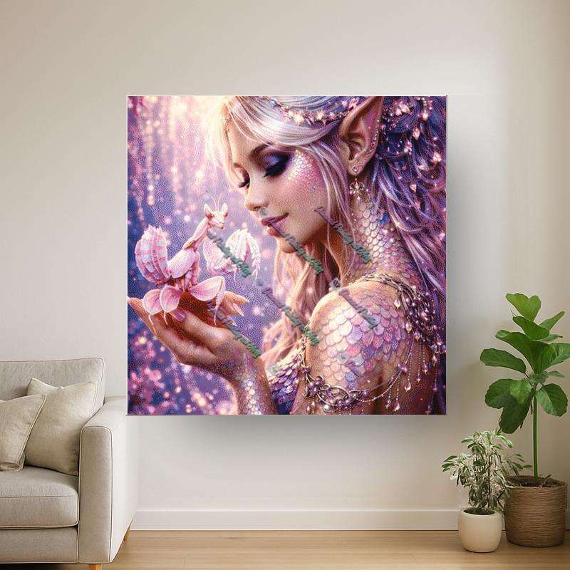 Estera und die Orchideenmantis (Fairy Dust)